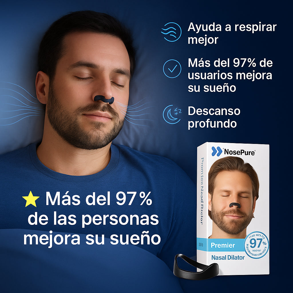 Tira nasal antirronquidos